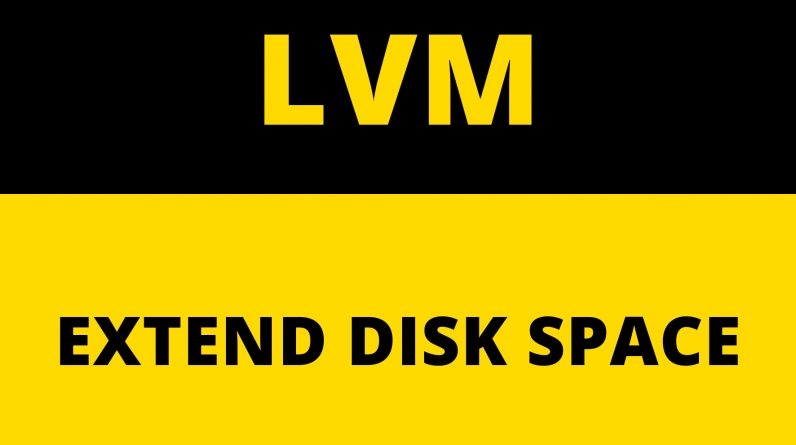 lvm disk